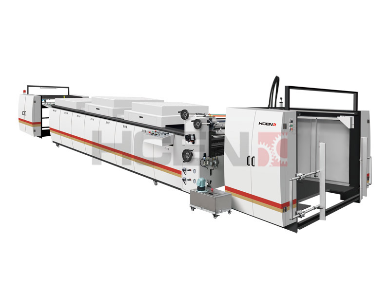 HCSG-1200/1400YD(厚紙) 全自動(dòng)UV單機(jī)座全面上光過油機(jī)